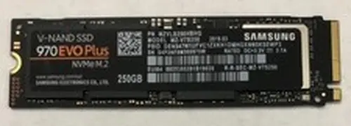 Samsung 970 EVO Plus 250GB NVMe M.2 Internal SSD PCIe Gen 3x4 | MZ-V7S250
