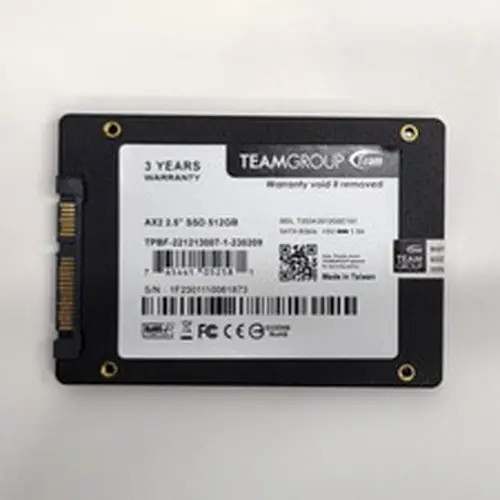 Team Group AX2 512GB SSD 2.5" SATA III 6Gbps T253A3512G0C101 TH494