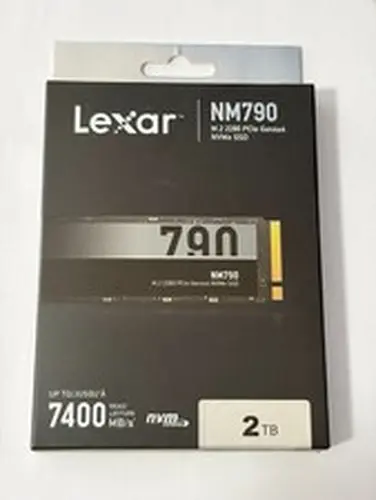 Lexar 2TB NM790 Internal NVMe SSD, 7400/6500 MB/s, M.2 2280, PCIe Gen 4x4