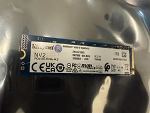 Kingston NV2 1TB M.2 NVMe SSD - 99% health