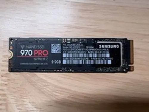 Samsung 970 PRO 512GB M.2 NVMe MLC SSD MZ-V7P512 - 99% Health