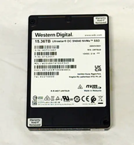 Western Digital WD Ultrastar DC SN840 15.36TB 2.5in U.2 NVMe Internal SSD TRIM