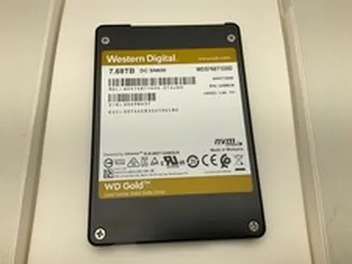 WD Gold Enterprise Class NVMe 7.68TB 2.5-inch Internal SSD (WDS768T1D0D)