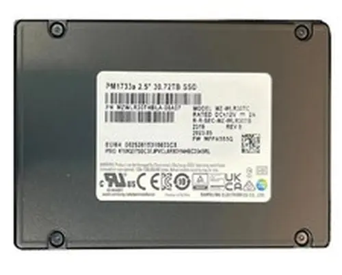 Samsung PM1733A 30.72TB NVMe PCIe 4.0 x4 U.2.5in SSD MZ-WLR30TC *READ*