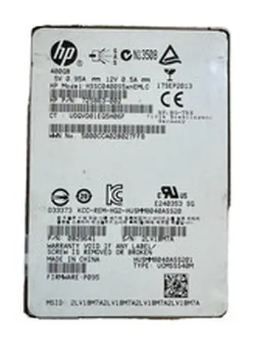 HP Enterprise HGST 480GB 2.5" SAS SSD 12Gbps/512b/s/Low Hours/98-100% HEALTH