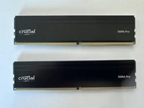 Crucial Pro 64GB (2x32GB) DDR4-3200 Desktop RAM Kit CP32GADFRA32A.C16FF