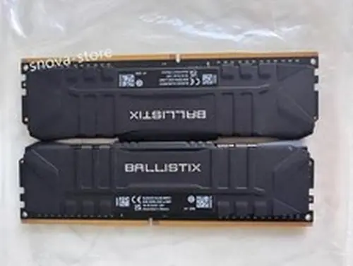 Crucial Ballistix 3200 DDR4 Kit 16GB DRAM Desktop Gaming Memory (BL2K8G32C16U4B)