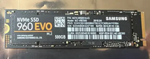 Samsung 960 EVO 500GB M.2 NVMe SSD MZ-V6E500BW PCIe 3.0 x4