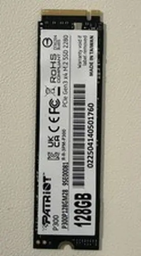 Patriot P300 M.2 2280 PCIe Gen3 x4 NVME Internal SSD 128GB 2100MB/s RoHS