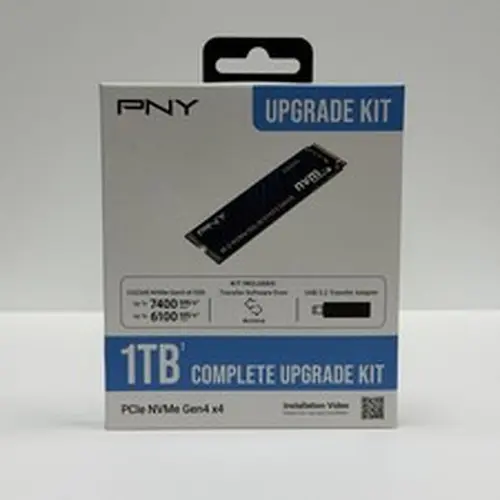 PNY CS2340 1TB M.2 NVMe PCIe Gen4 x4 Complete Upgrade Kit