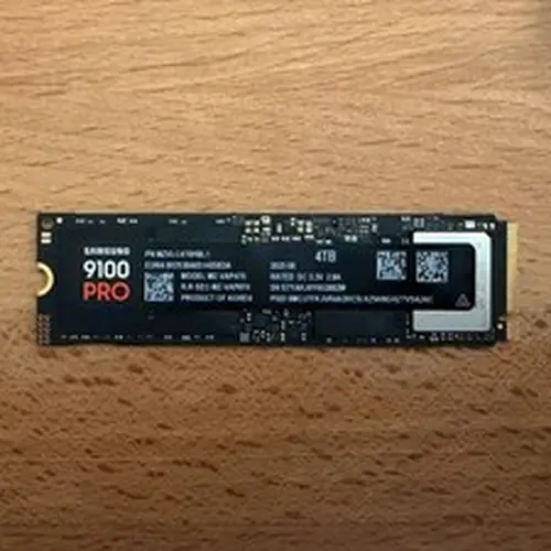 SAMSUNG 9100 PRO 4TB PCIe 5.0 NVMe SSD MZ-VAP4T0B Gen 5 (100% Health) WARRANTY