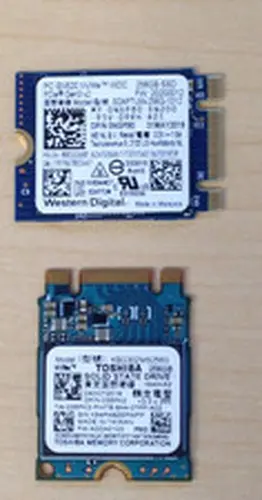 256GB M.2 PCIE NVME 2230 SSD Solid State drive B & M key Major Brands