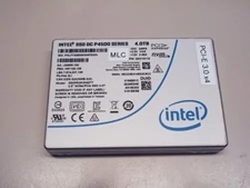 99% Health Intel 4TB DC P4500 NVMe U.2 MLC PCIE 3.0 x4 SSD SSDPE2KX040T7