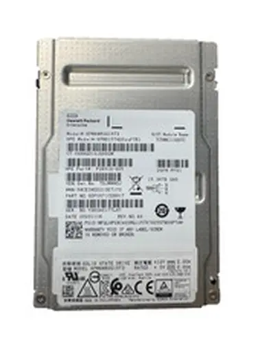 Unknown HPE Toshiba/KIOXIA 15.36TB 2.5" SAS SSD/12Gpbs/512b/s/VERY Low HOURs/94% HEALTH