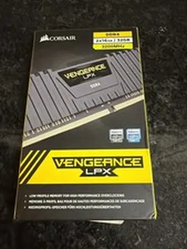 Corsair Vengeance LPX 32GB 2x16GB DDR4-3200 C16 Desktop RAM Black