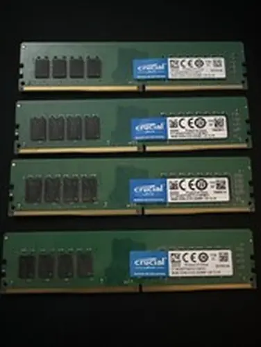 Crucial 64GB (4x16GB) DDR4 2133MHz PC4-17000 CL15 UDIMM Desktop Memory RAM