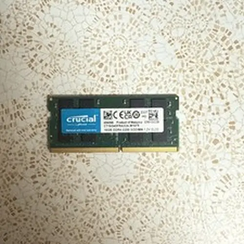 Crucial 16GB DDR4 3200MHz PC4‑25600 SO‑DIMM RAM CT16G4SFRA32A