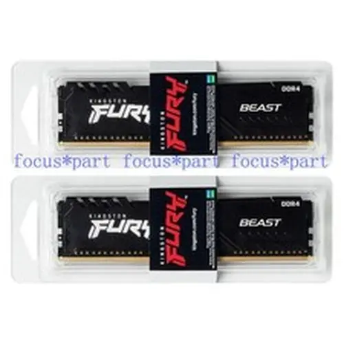 FURY BEAST 64GB (2x 32GB) PC4-25600 DDR4-3200MHz 288-pin DIMM Desktop Memory