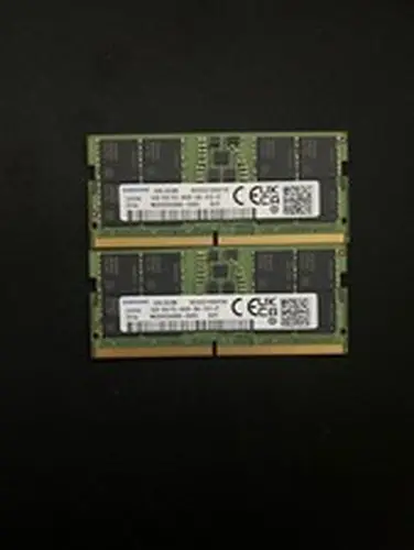 Samsung 32GB (2x16GB) DDR5-4800 SO-DIMM PC5-38400 RAM M425R2GA3BB0-CQKOL