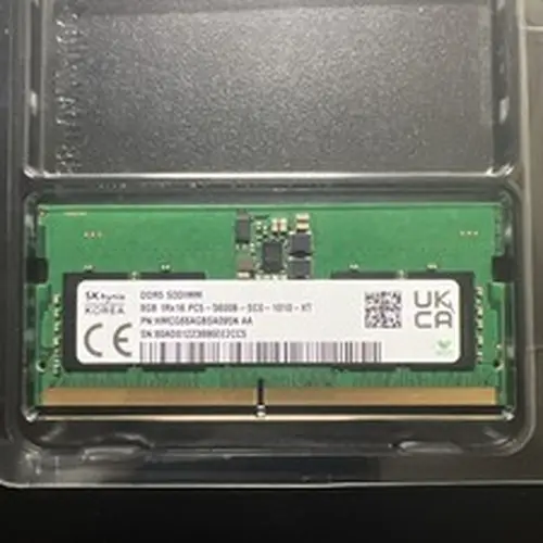 SK Hyn(Hynix) 8GB (1x8GB) DDR5 5600MHz PC5-44800 SODIMM HMCG66AGBSA095N