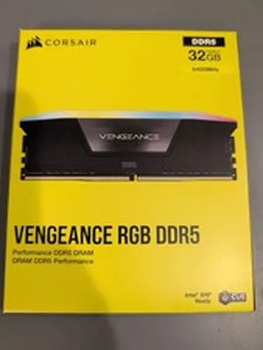 Corsair Vengeance RGB DDR5 32GB (2x16 GB) 6400 MHz