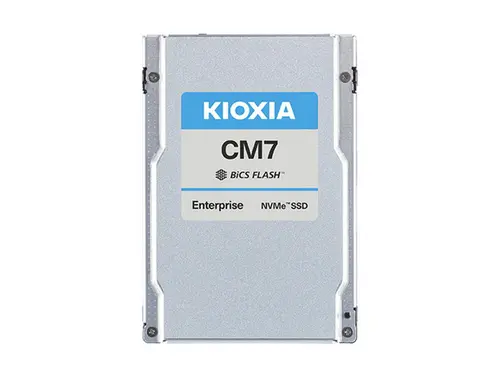 Kioxia KCMYXRUG15T3 CM7-R Enterprise & Read Intensive SSD 15.36TB 2.5' U.2/U.3 15mm PCIe 5 x 4 NVMe 3D TLC 1DWPD