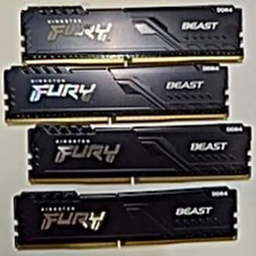 Kingston FURY Beast DDR4 (32GB 4x8GB) SDRAM 288-Pin DIMM (DDR4-3600)