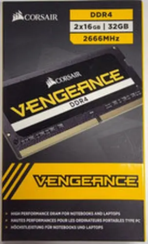 Corsair Vengeance DDR4 SODIMM 32GB (2x16GB) 2666MHz Laptop RAM