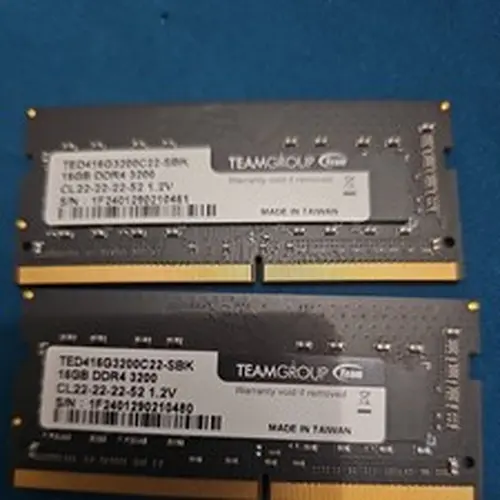 Team Group Elite 32GB (2 x 16GB) DDR4-3200 SODIMM RAM Memory Kit