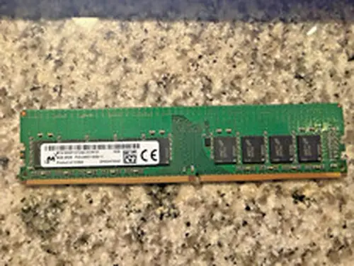 Micron 8GB DDR4-2400 ECC UDIMM 2Rx8 PC4-2400T MTA18ASF1G72AZ-2G3B1ZI