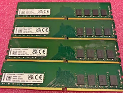 Kingston DDR4 Desktop Ram 64 GB (4x16 GB) 3200MHz