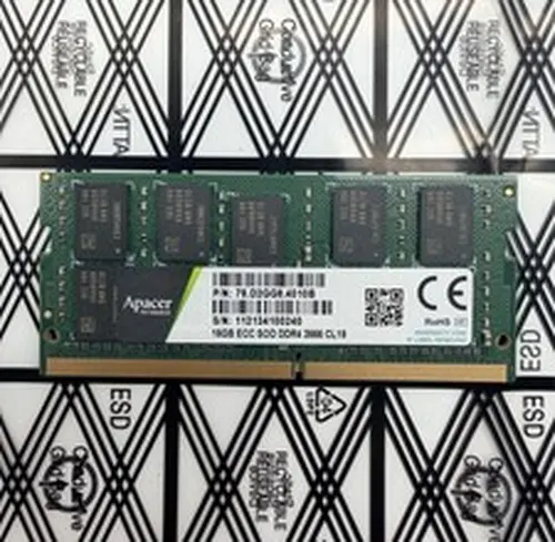 Apacer Industrial 16GB DDR4-2666 ECC Unbuffered SODIMM RAM PC4-21300 260-pin