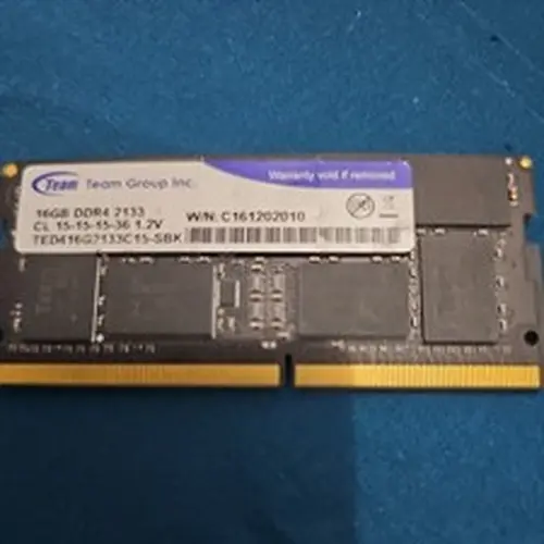 TeamGroup Elite 16GB DDR4 2133MHz SODIMM Laptop RAM Memory TED416G3200C22-SBK