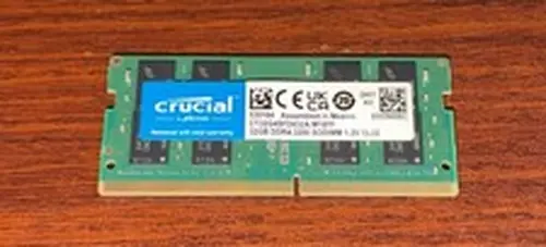 Crucial Ram 32GB (1x32GB) RAM DDR4 3200MHz CT32G4SFD832A.M16FF
