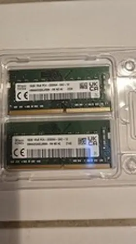 SK Hynix 32GB (16GBx2) 16GB 1RXx8 PC4-3200AA HMAA2GS6CJR8N-XN SODIMM DDR4 Memory