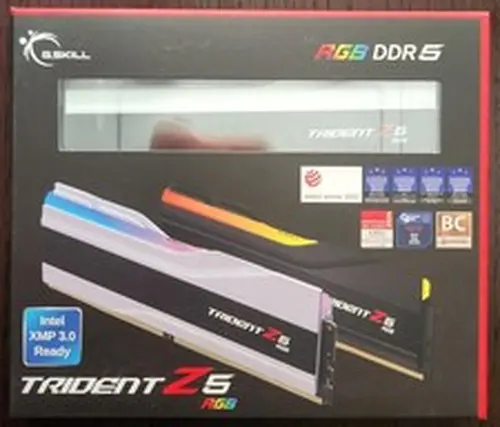 NEW G.SKILL TRIDENT Z5 RGB 32GB (2 x 16GB) DDR5 CL32 6400MHZ RAM MEMORY WHITE