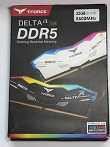 TEAMGROUP T-Force Delta RGB DDR5 RAM 32GB Kit (2x16GB) 5600MHz Desktop Memory