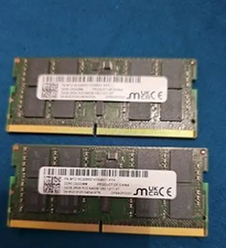 Micron 64GB DDR5-6400 CSODIMM Laptop Memory PC5-51200 (2x32) RAM