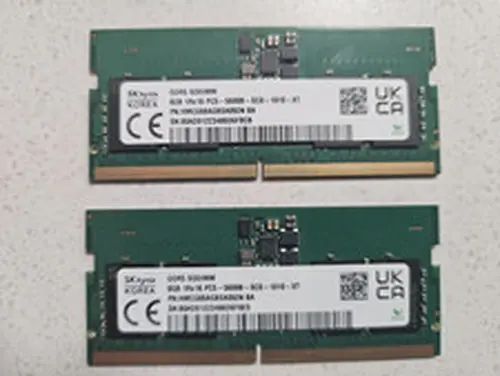 SK Hynix PC5-44800 (DDR5-5600) 16GB (2x8GB) Memory RAM HMCG66AGBSA092N BA