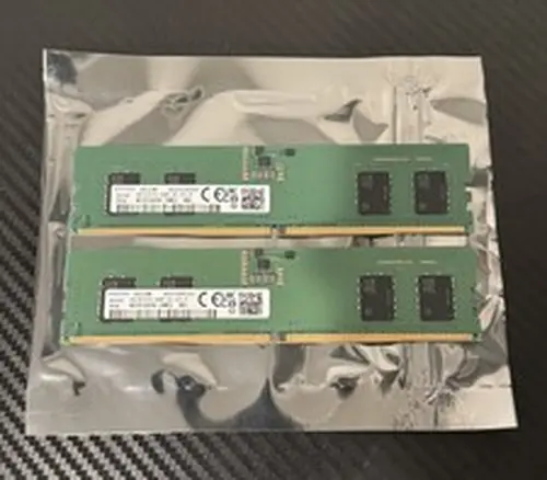 ✅ Samsung 16 GB (2x8GB) DDR5-5600B M323R1GB4PB0-CWM0D DIMM Desktop Memory Ram