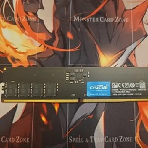 Crucial RAM 16GB DDR5 5600MHz (5200MHz or 4800MHz) Desktop Memory CT16G56C46U5