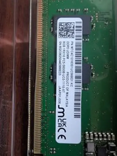 8GB DDR5 UDIMM (Desktop Memory) 1x8GB