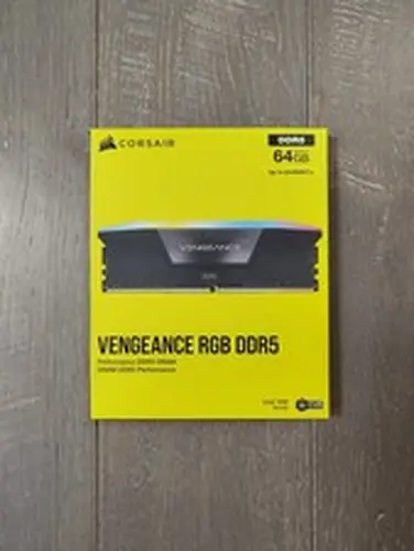 Corsair Vengeance RGB DDR5 64GB (2x32GB) 6400MT/s CL32 Desktop Memory RAM