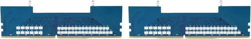 2PCS Professional Laptop DDR4 SODIMM to Desktop DIMM Memory RAM Connector Cards Converter Adapter