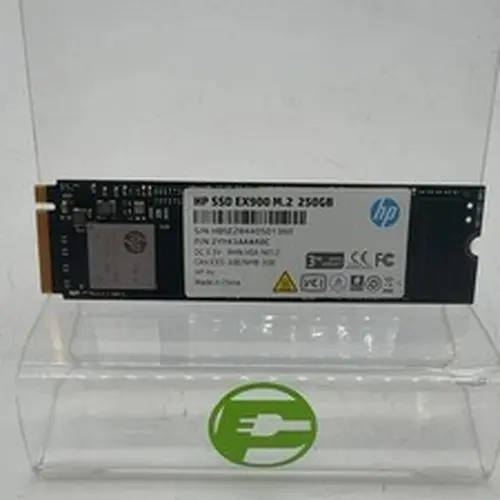 HP 2280mm EX900 250GB M.2 NVMe Gen 3.0 x 4 SSD 2YY43AA#ABC