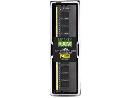 NEMIX RAM 16GB (1X16GB) DDR4 2933MHZ PC4-23400 1Rx8 1.2V CL21 288-PIN Non-ECC Unbuffered UDIMM PC Memory Compatible with SuperMicro Desktop Gaming...