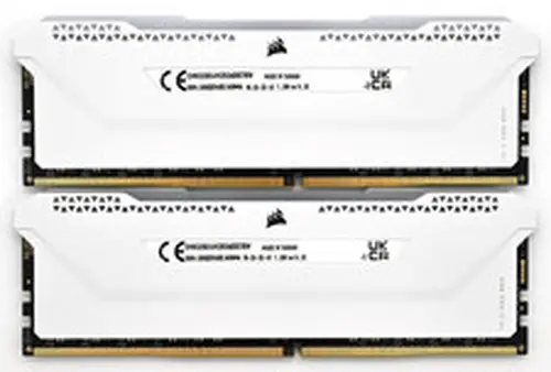 Corsair 32GB (2x16GB) DDR4 3600MHz Vengeance RGB Pro SL CMH32GX4M2D3600C18W