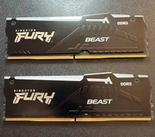 Kingston FURY BEAST 16GB Kit (2x8GB) DDR5 6000 CL40 NEW PULL FROM ALIENWARE SYS