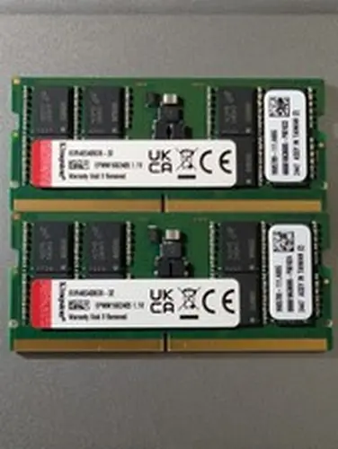 Kingston 64GB 2x32GB DDR5-4800 SODIMM Laptop RAM KVR48S40BD8-32