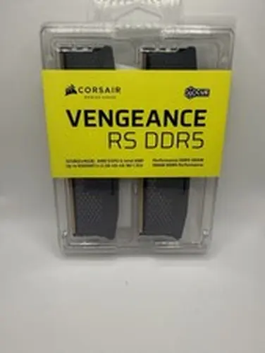 Corsair Vengeance RGB RS 32GB 2x16GB DDR5 6000 CL38 AMD EXPO Intel XMP Sealed